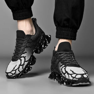 Nomad 550 Blade Sole Sneaker in black / white (MODEL550BWH)