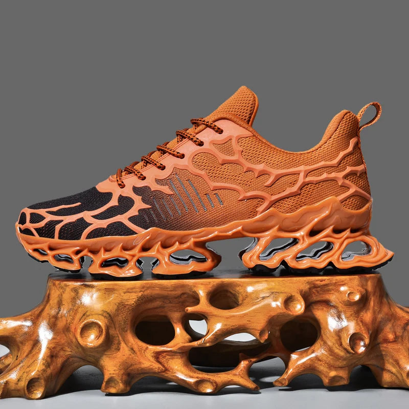 Nomad 550 Blade Sole Sneaker in orange (MODEL550ORG)