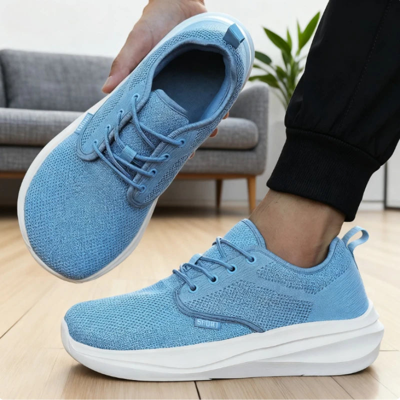 Nomad 110 Wide Toe Walking Sneaker in sky blue (MODEL110SKY)